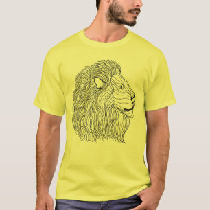 Inspirierter Löwe-Kopf 5 T-Shirt