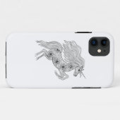 Inspirierter magischer Unicorn Case-Mate iPhone Hülle (Rückseite (Horizontal))