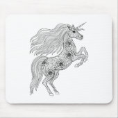Inspirierter magischer Unicorn Mousepad (Vorne)