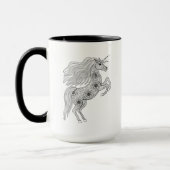 Inspirierter magischer Unicorn Tasse (Links)