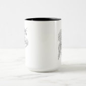 Inspirierter magischer Unicorn Tasse (Zentrum)