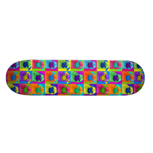 inspirierter MopsSkateboard Skateboard