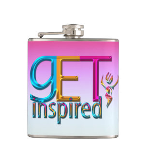 Inspirierter ~ Neon Flachmann