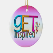 Inspirierter ~ Neon Keramik Ornament (Rechts)
