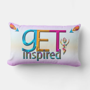 Inspirierter ~ Neon Lendenkissen
