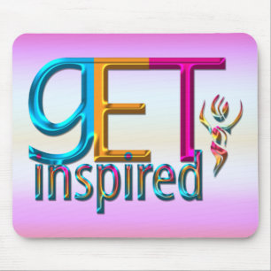 Inspirierter ~ Neon Mousepad