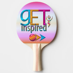 Inspirierter ~ Neon Tischtennis Schläger