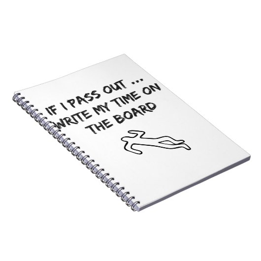 Inspirierter Neuheit-Spaß Notizblock (Rechte Seite)