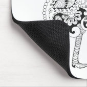 Inspirierter Ostrich Mousepad (Ecke)