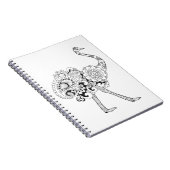 Inspirierter Ostrich Notizblock (Rechte Seite)
