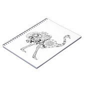 Inspirierter Ostrich Notizblock (Linke Seite)