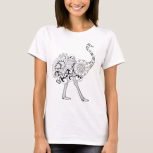 Inspirierter Ostrich T-Shirt