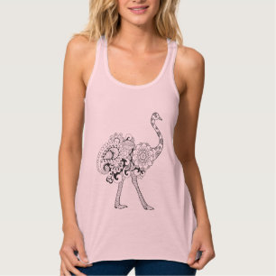 Inspirierter Ostrich Tank Top