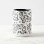 Inspirierter Paisley-Entwurf Tasse (Zentrum)