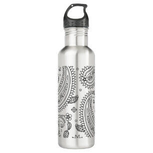 Inspirierter Paisley-Entwurf Trinkflasche
