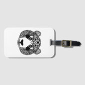 Inspirierter Panda Gepäckanhänger (Vorderseite (Horizontal))