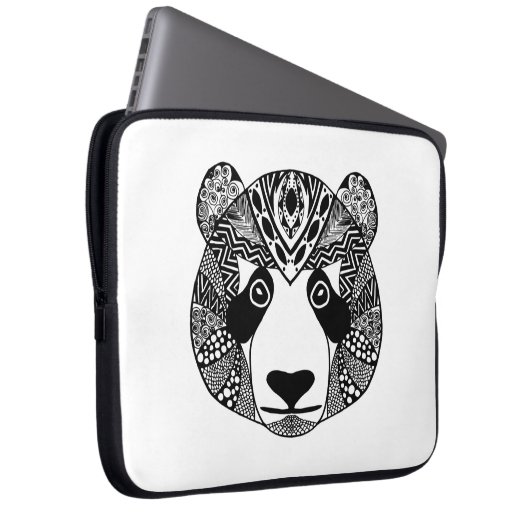 Inspirierter Panda Laptopschutzhülle (Vorne Rechts)