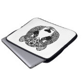 Inspirierter Panda Laptopschutzhülle (Vorne Knopf)