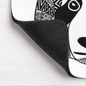 Inspirierter Panda Mousepad (Ecke)