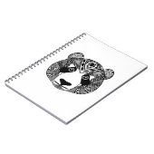 Inspirierter Panda Notizblock (Linke Seite)