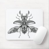 Inspirierter psychedelischer Hirsch-Käfer Mousepad (Mit Mouse)