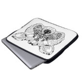 Inspirierter Raccoon Laptopschutzhülle (Vorne Knopf)