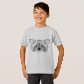 Inspirierter Raccoon T-Shirt (Vorne ganz)