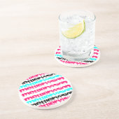 Inspirierter rosa Mettlervision Untersetzer (Seite)