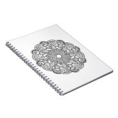 Inspirierter runder Entwurf Notizblock (Rechte Seite)