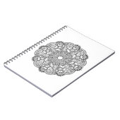 Inspirierter runder Entwurf Notizblock (Linke Seite)