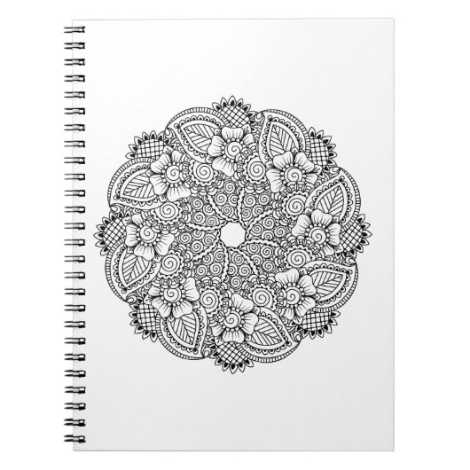 Inspirierter runder Entwurf Notizblock (Vorderseite)