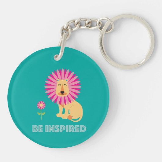 Inspirierter Schlüsselanhänger (Rückseite)