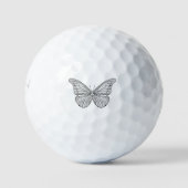 Inspirierter Schmetterling Golfball (Vorderseite)