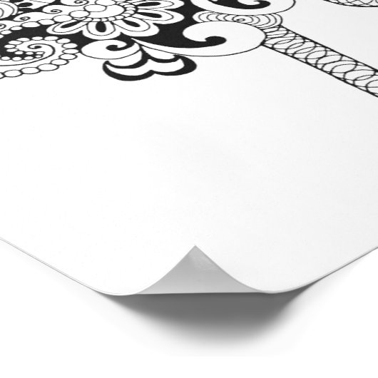 Inspirierter Strauß 2 Poster (Ecke)