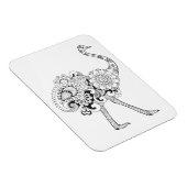 Inspirierter Strauß Magnet (Rechte Seite)