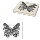 Inspirierter Tropenschmetterling Gummistempel (Stempel)