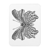 Inspirierter Tropenschmetterling Magnet (Vertikal)