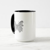 Inspirierter tropischer Schmetterling Tasse (Vorderseite Links)