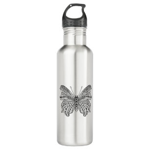 Inspirierter tropischer Schmetterling Trinkflasche