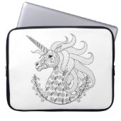 Inspirierter Unicorn Laptopschutzhülle (Vorderseite)