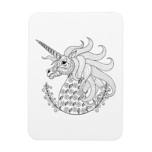 Inspirierter Unicorn Magnet
