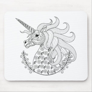 Inspirierter Unicorn Mousepad