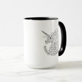 Inspirierter Unicorn Tasse (VorderseiteRechts)
