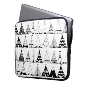 Inspirierter Wigwam Laptopschutzhülle (Vorderseite Links)