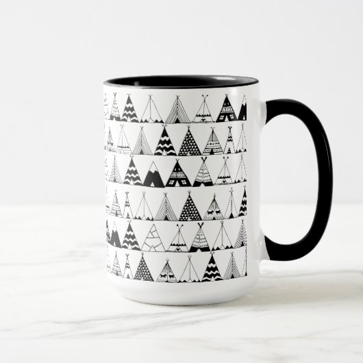 Inspirierter Wigwam Tasse (Rechts)