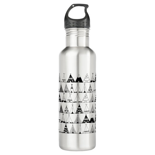 Inspirierter Wigwam Trinkflasche (Vorderseite)