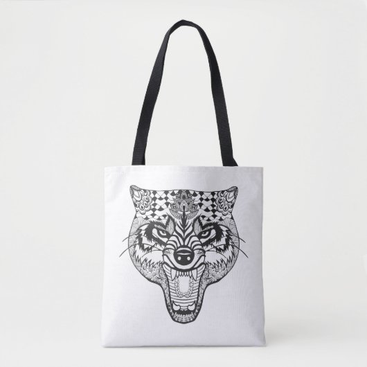 Inspirierter Wolf 3 Tasche (Vorderseite)