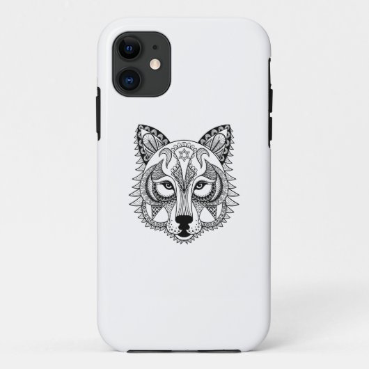 Inspirierter Wolf Case-Mate iPhone Hülle (Rückseite)