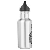 Inspirierter Wolf mit Dreamcatcher Trinkflasche (Links)