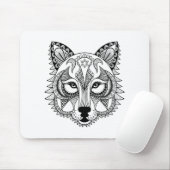 Inspirierter Wolf Mousepad (Mit Mouse)